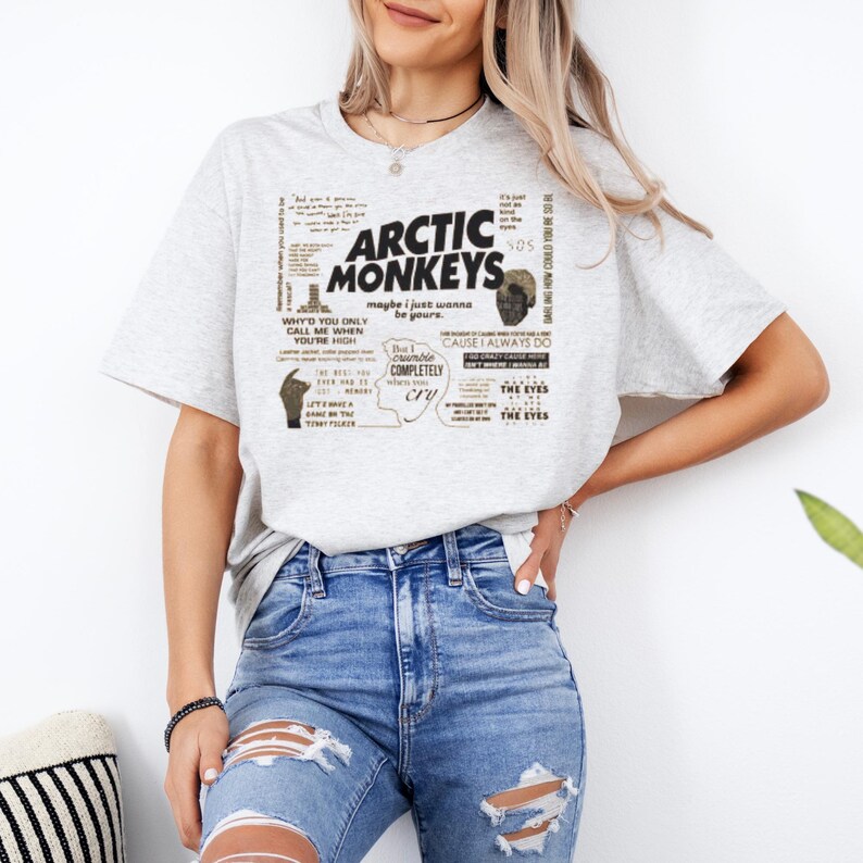 Arctic Monkeys Shirt Rock Band Shirt