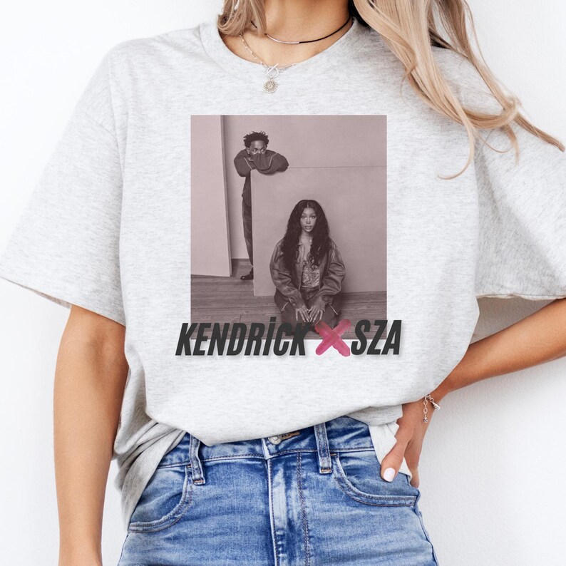 Kendrick Lamar & Sza Shirt Vintage Sza Shirt Custom Vintage Design High Quality Shirt