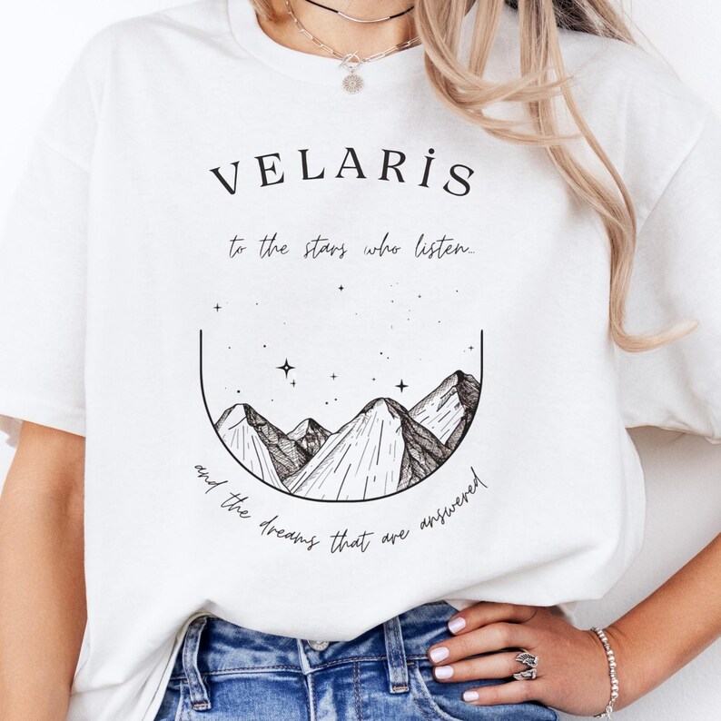 Velaris City Of Starlighshirt Velaris Sweashirt Acotar Crewneck