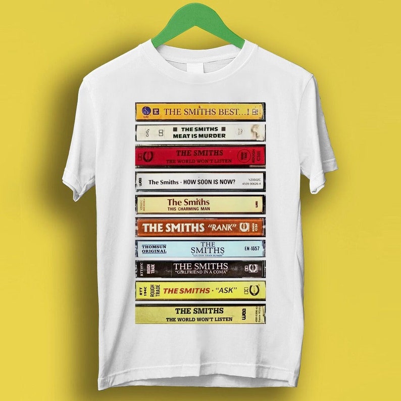 The Smiths Albums Cassette Design Meme Gift Funny Style Gamer Cult Music Shirt Shirt P1572