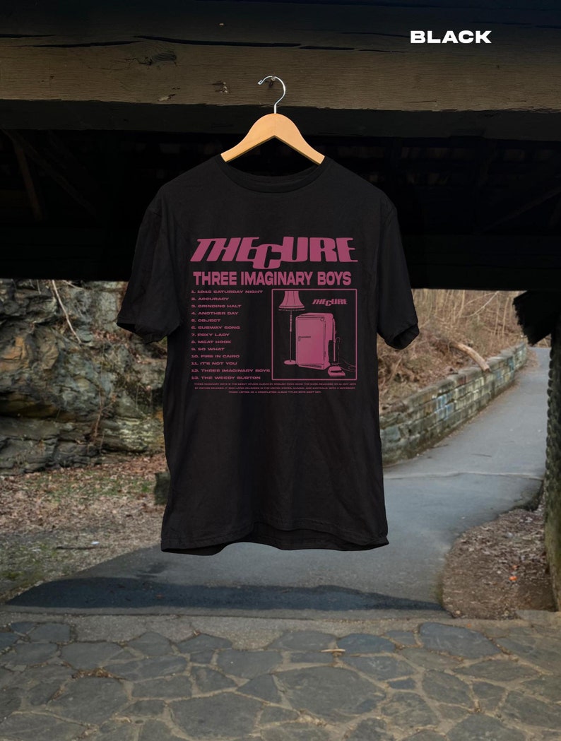 The Cure The Cure Three Imaginary Boys Shirt The Cure Band Shirt