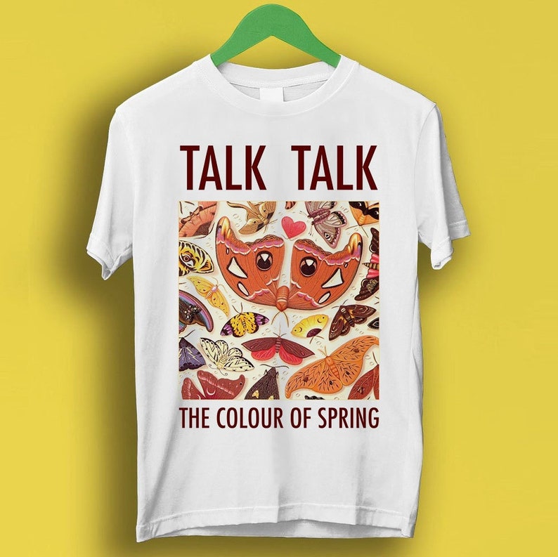 Talk Talk The Colour Of Spring Top Retro Cool Ladies Music Gift Shirt Shirt P1725
