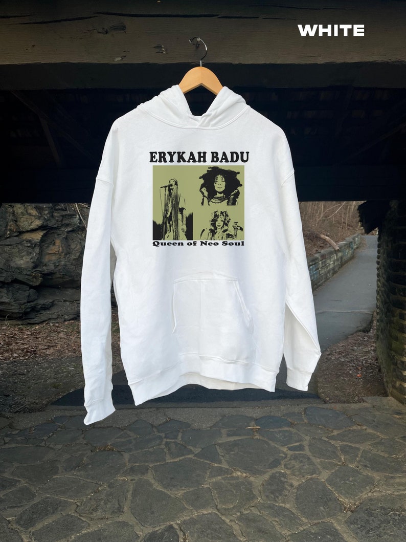 Erykah Badu Hoodie Queen Of Neo Soul Hoodie Erykah Badu Tour Hoodie Shirt