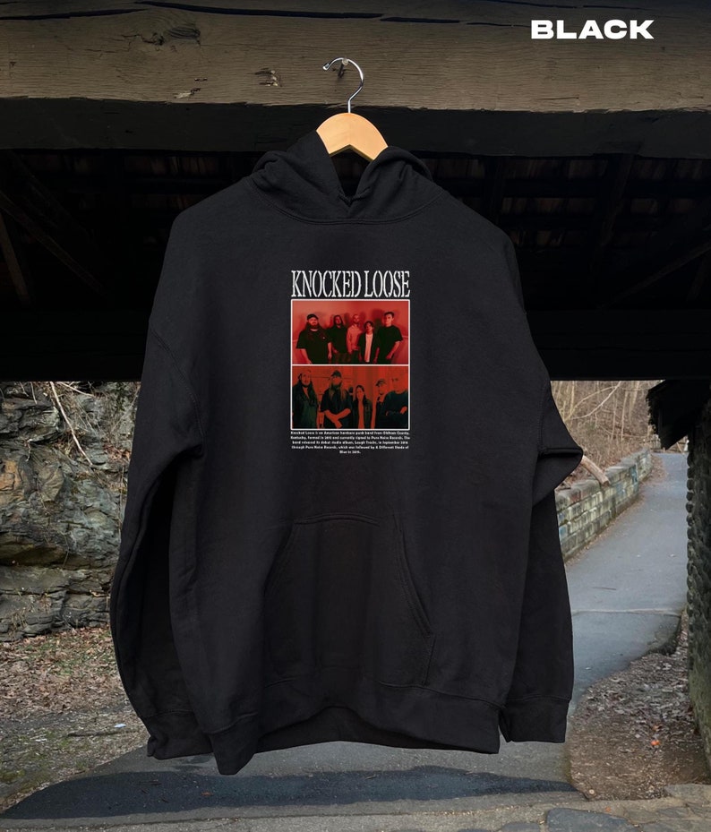 Knocked Band Hoodie, Knocked Tour Hoodie, Knocked Merch, Band Shirt, Music Shirt