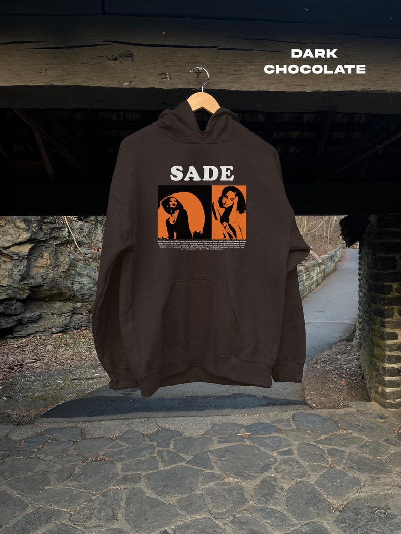 Sade Hoodie, Sade Band Hoodie, Sade Tour Hoodie, Sade Singer Merch, Music Shirt