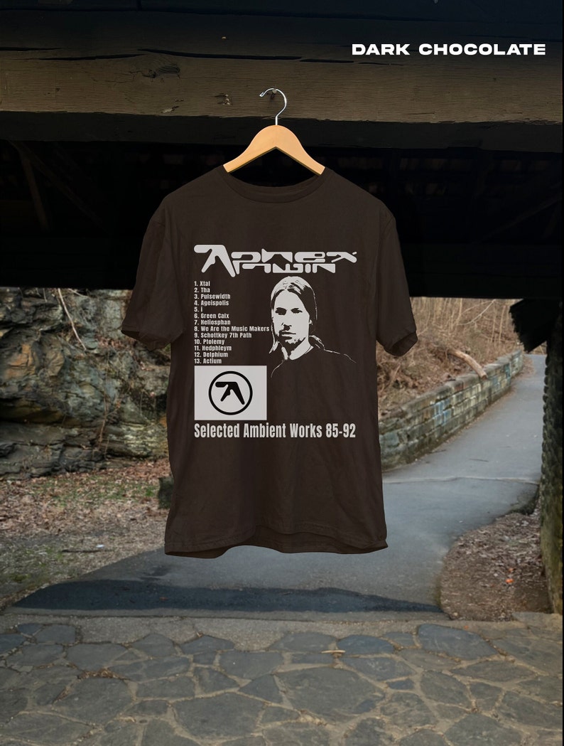 Aphex Twin Shirt Selected Ambient Works 85-92 Album Shirt Aphex Twin Merch