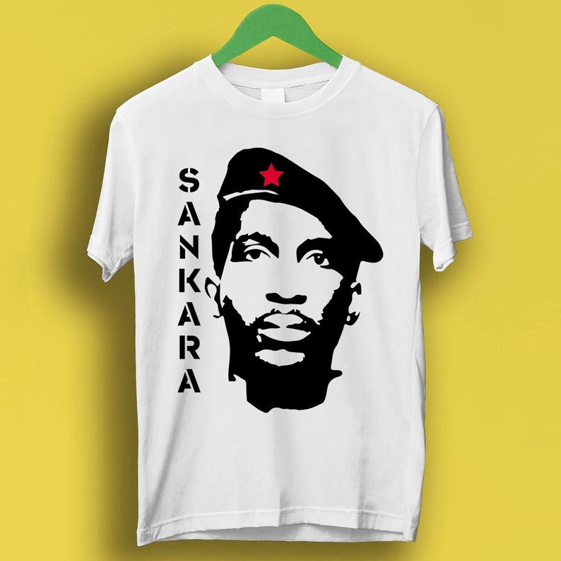 Thomas Sankara Lumumba Marxist Burkina Faso Design Retro Gift Cool Men Women Top Shirt Shirt P3515