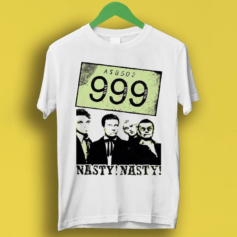 Nasty Nasty 999 Punk Rock Design Meme Gift Shirt Gamer Cult Movie Music Shirt P1410