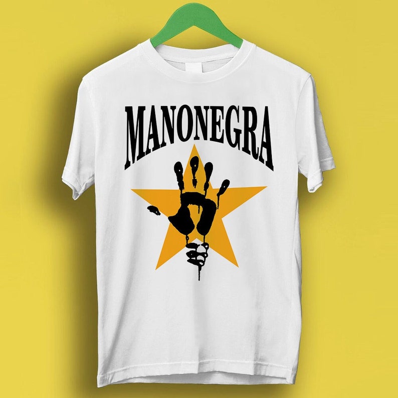 Mano Negra King Of Bongo Meme Gift Funny Shirt Style Gamer Cult Movie Music Shirt P82