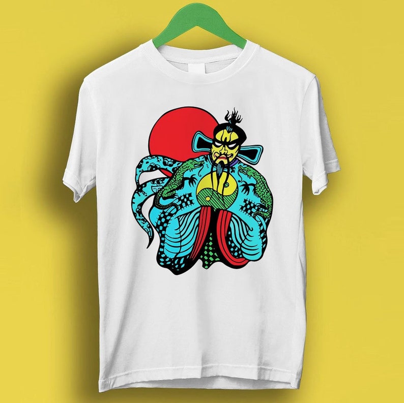 Fu Manchu Big Trouble In Little China Design Meme Gift Shirt Gamer Cult Movie Music Shirt P296