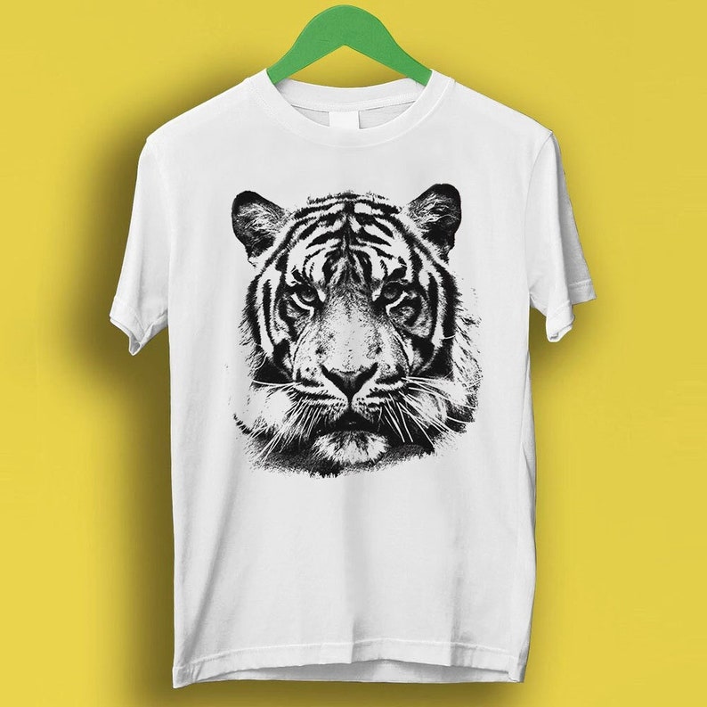 Tiger Leopard Art Animal Wild Meme Gift Funny Shirt Style Gamer Cult Movie Music Shirt P2735