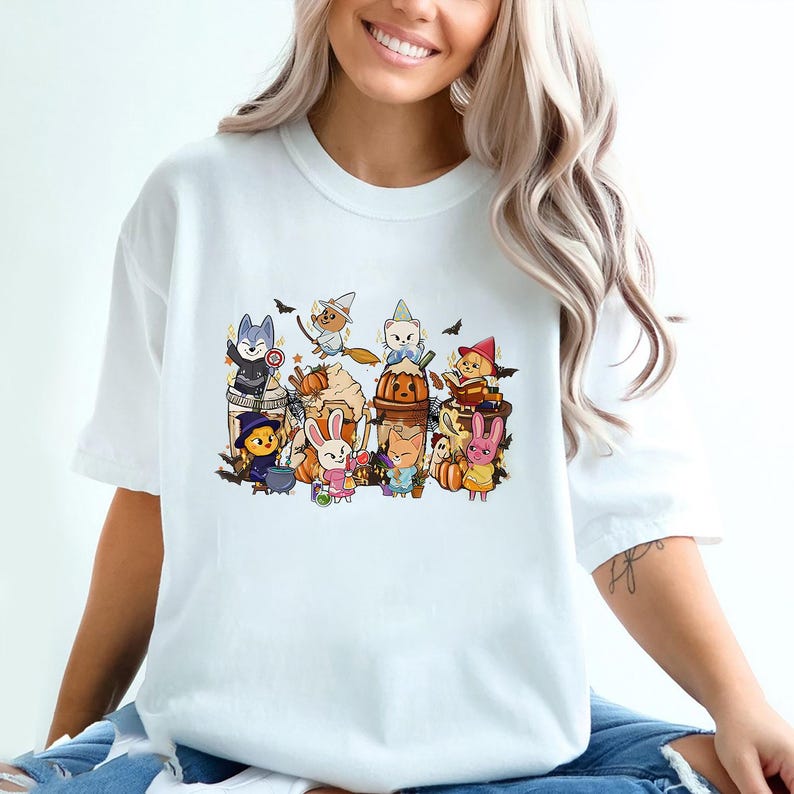 Stray Kids Halloween Shirt Skzoo Shirt Skzoo Halloween Shirt