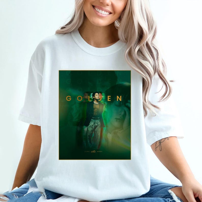 Jungkook Golden Shirt Bang Tan Shirt Jungkook Shirt