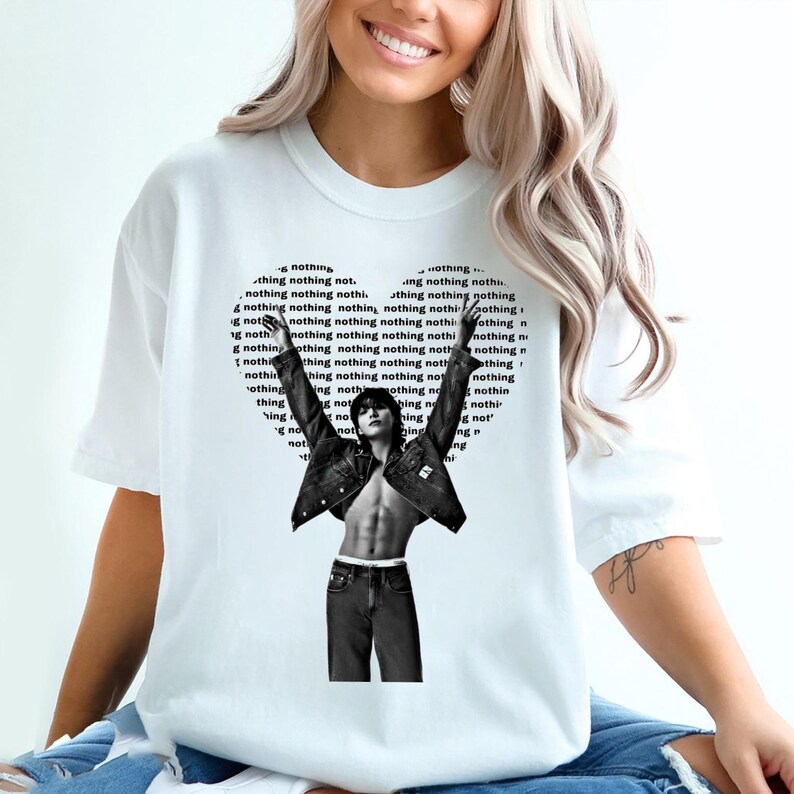 Jungkook Nothing Shirt Bang Tan Shirt Jungkook Shirt