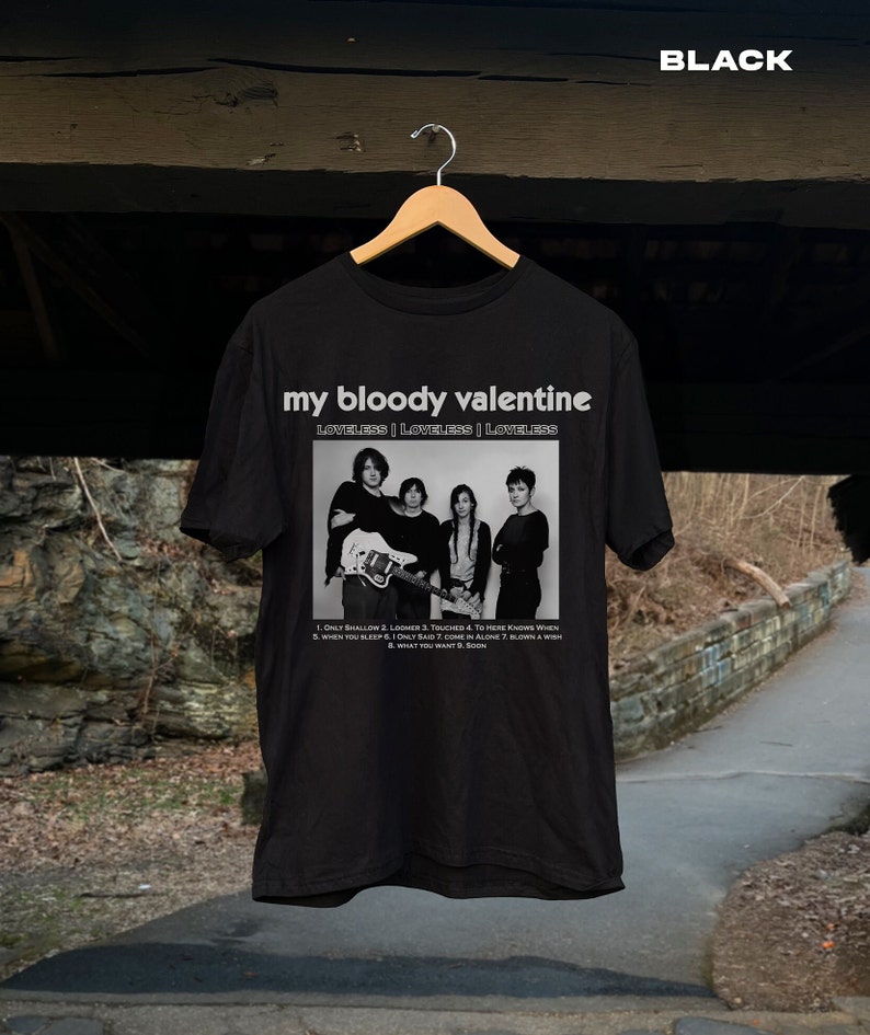 My Bloody Valentine Shirt My Bloody Valentine Loveless Shirt My Bloody Valentine Merch