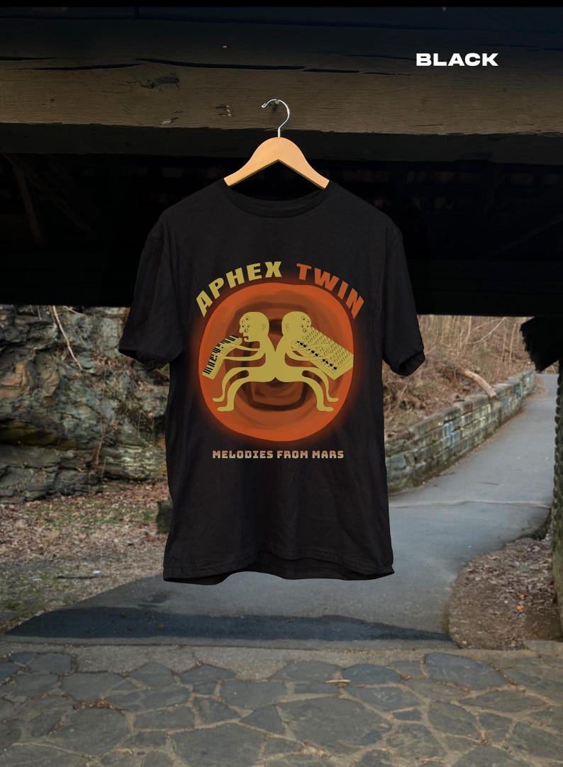 Aphex Twin Melodies From Mars Shirt, Aphex Twin Shirt, Aphex Twin Merch, Band Shirt, Music Shirt