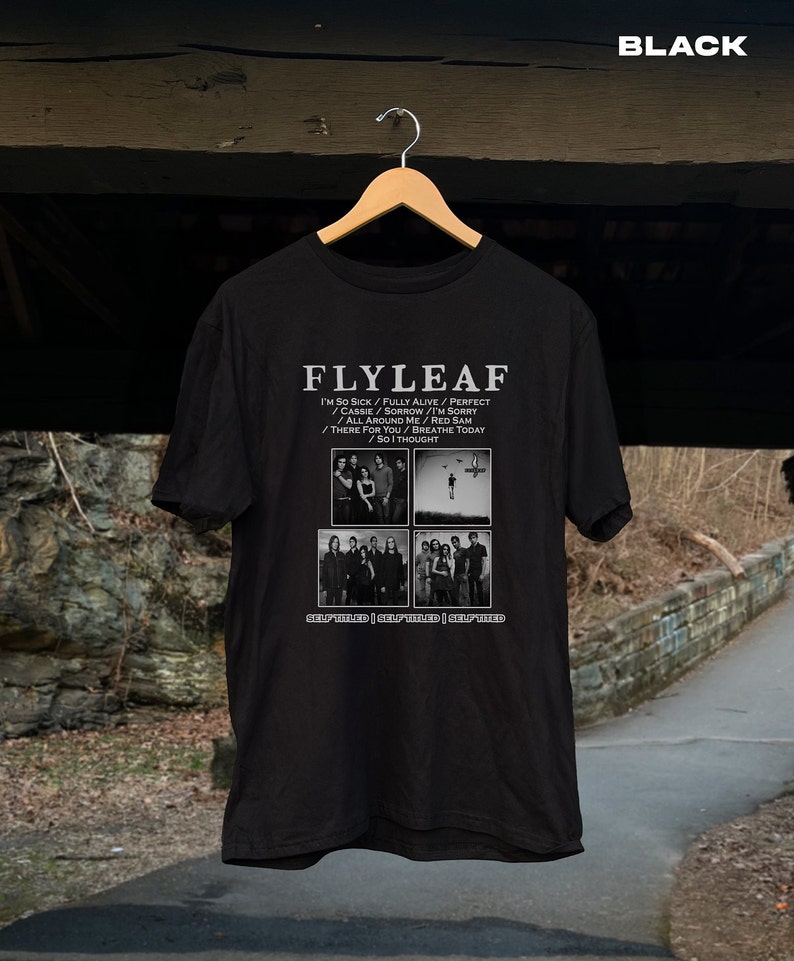 Flyleaf Band Shirt Flyleaf Self Titled Album Shirt Flyleaf Merch