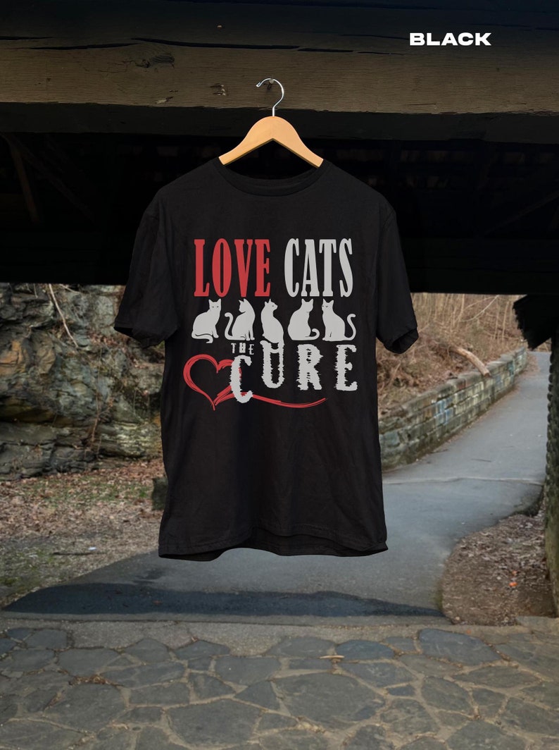 The Cure Shirt The Cure Love Cats Shirt The Cure Tour Shirt
