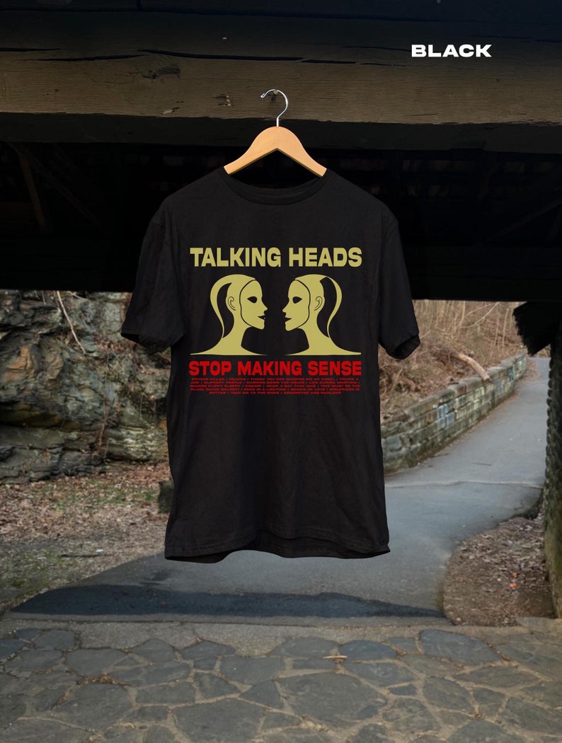 Talking Heads Stop Making Sense Shirt Talking Heads Shirt Talking Heads Merch