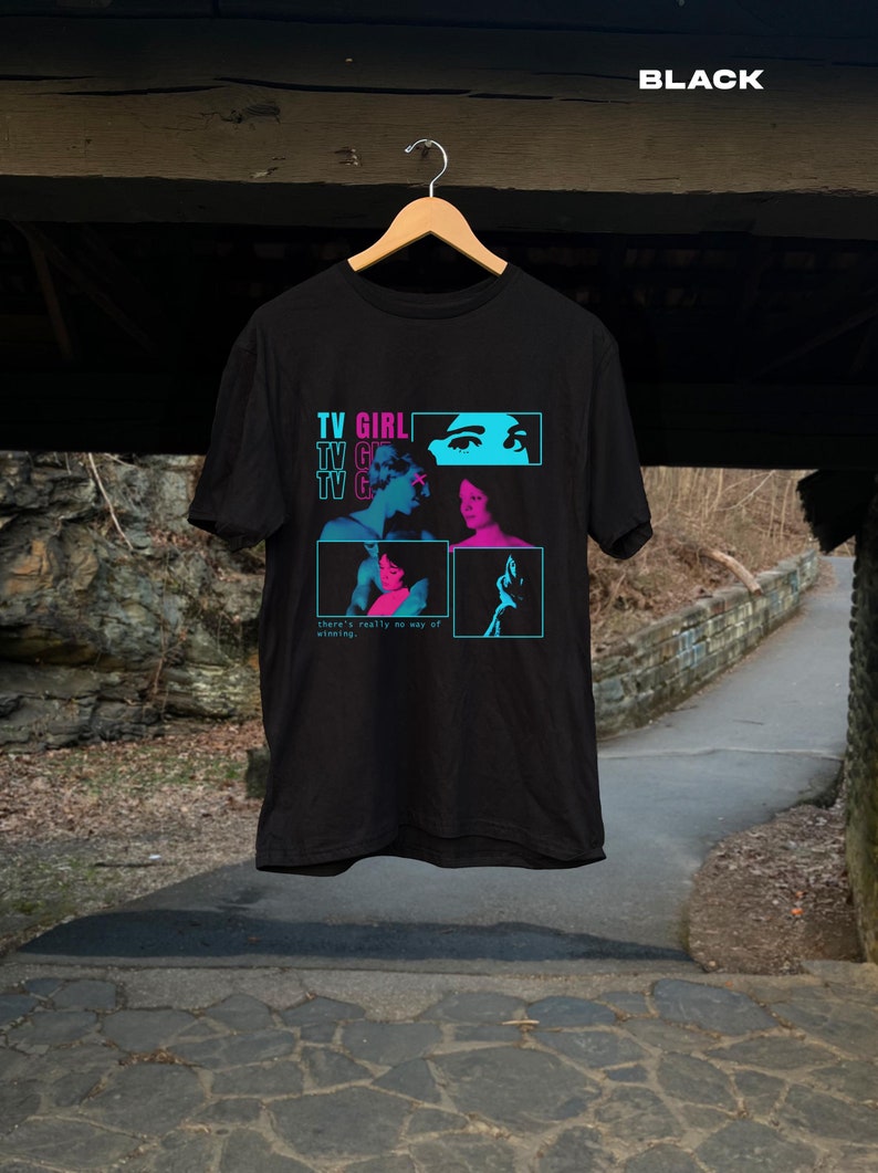 Tv Girl Shirt Tv Girl Lyric Shirt Blue Hair Shirt