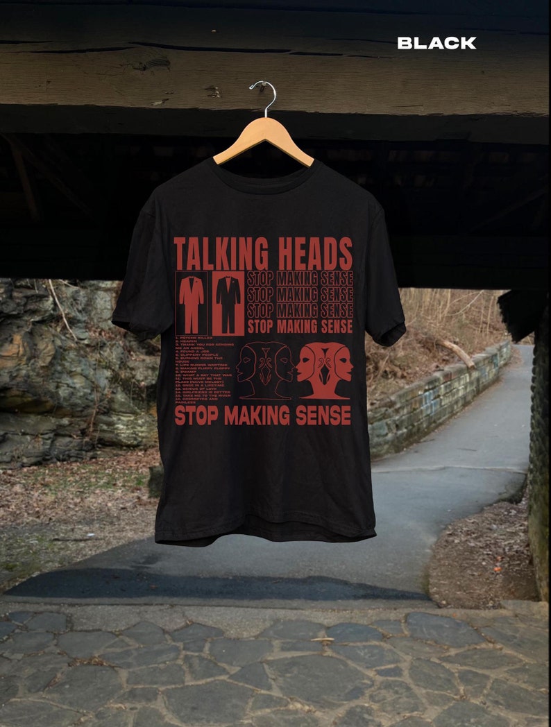 Talking Heads Stop Making Sense Shirt Talking Heads Shirt Talking Heads Merch