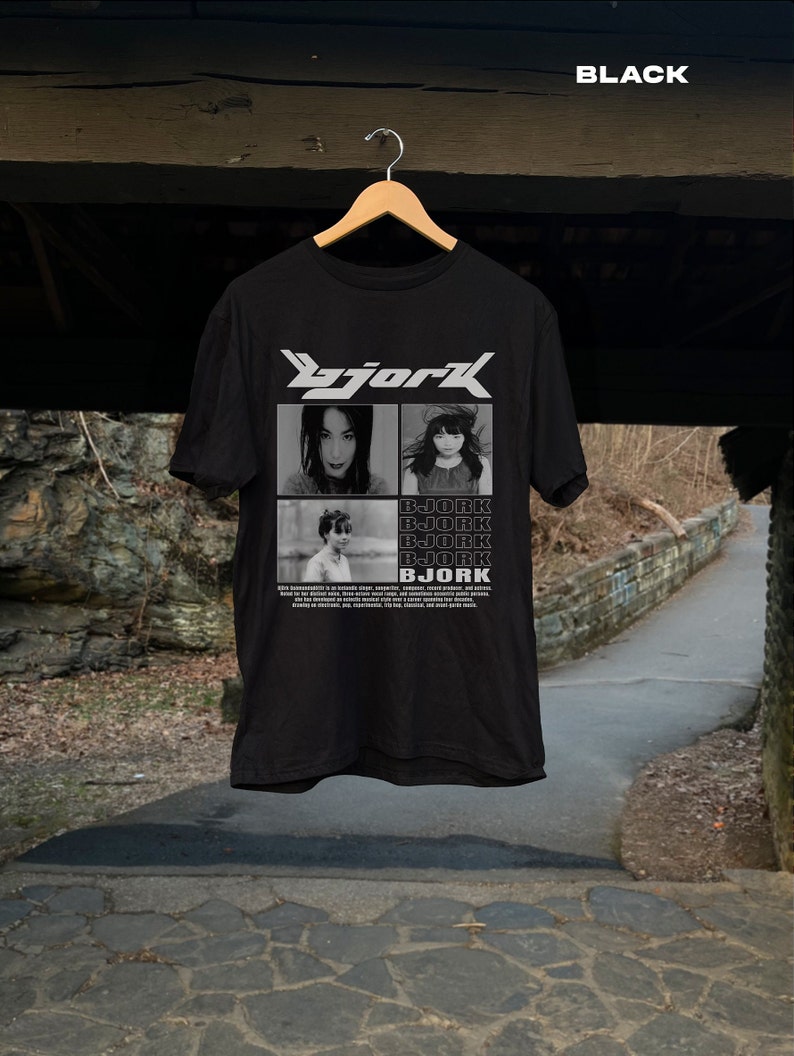 Bjrk Shirt, Bjork Singer Shirt, Bjork Merch, Bjork Tour Shirt, Music Shirt