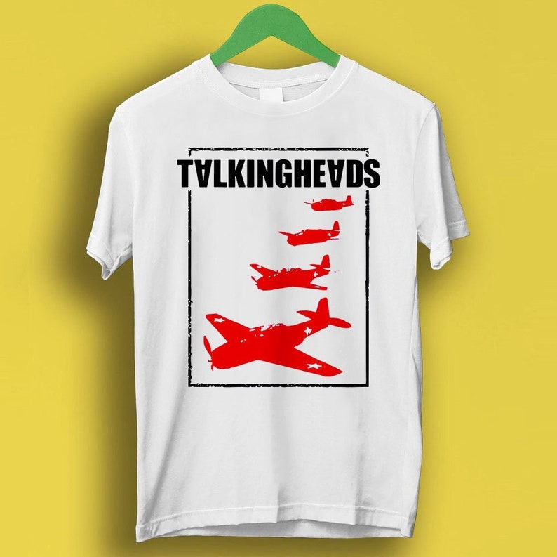 Talking Heads Plane Exclusive Punk Rock Meme Gift Funny Style Cult Music Shirt Shirt P7293