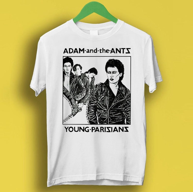 Adam Ants Young Parisians Super Cool Hipster Best Gift Men Women Music Shirt Shirt P1145