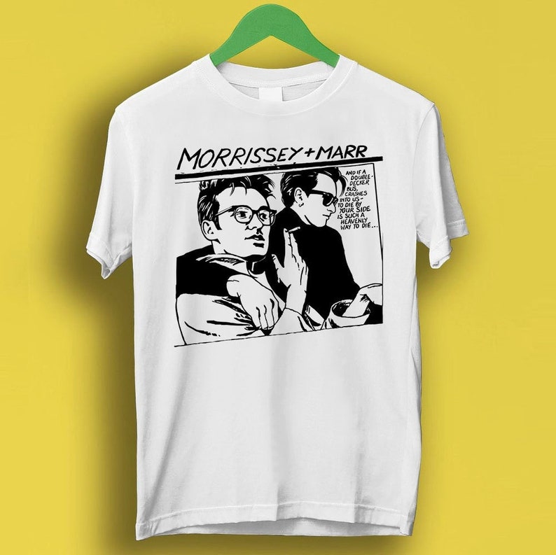 The Smiths Morrissey Marr Cartoon Meme Gift Funny Style Gamer Cult Music Shirt Shirt P7288