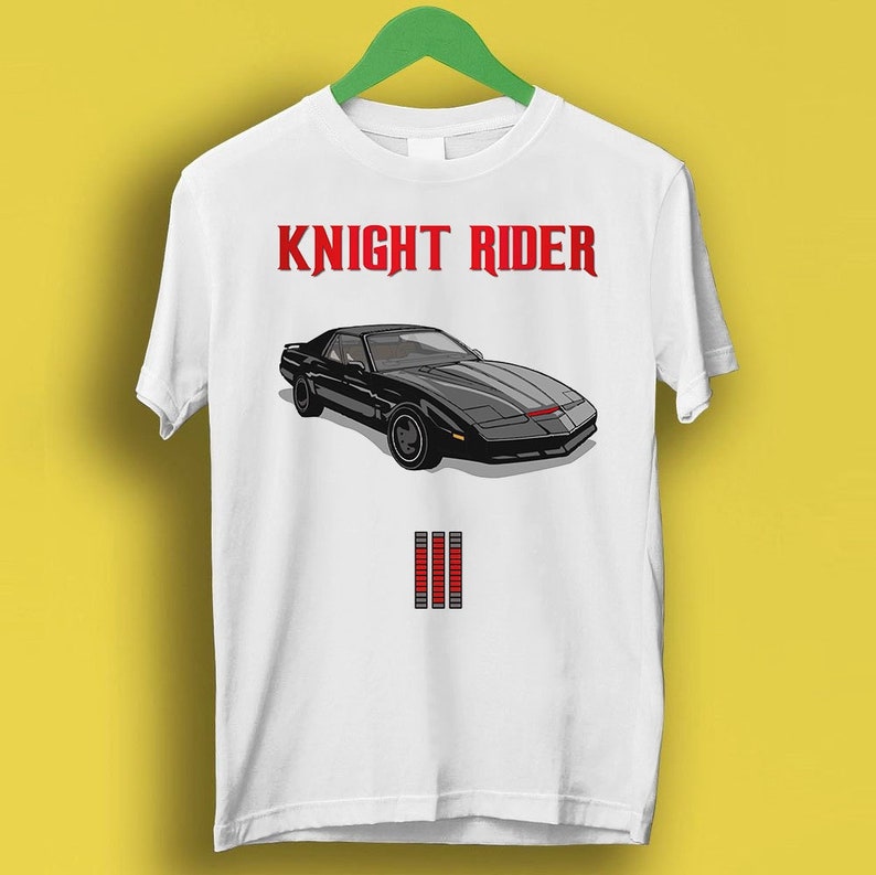 Kitt 2000 Knight Rider Car 80'S Micheal Knight Industries Design Meme Gift Shirt Cult Movie Music Shirt P2797