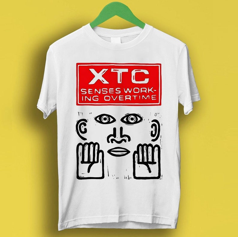 Xtc Senses Working Overtime New Wave Rock Meme Gift Funny Shirt Style Cult Music Shirt P1573