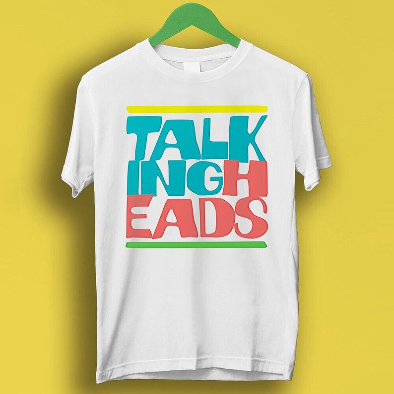 Talking Heads Retro 80S Typography Design Music Retro Cool Shirt Shirt P4072
