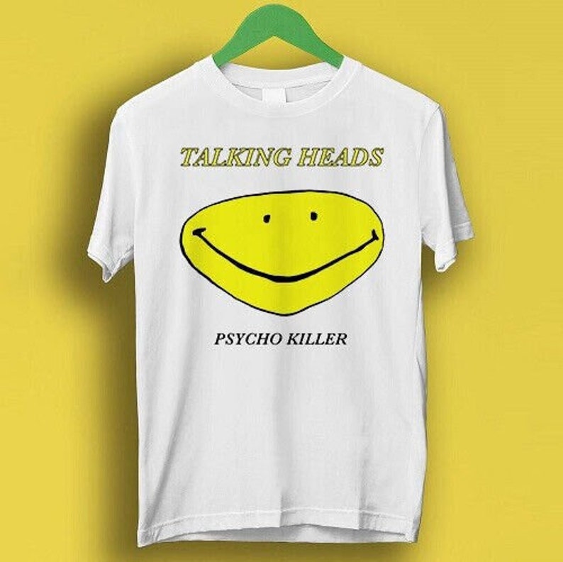 Talking Heads Psycho Killer 70S Punk Rock Music Retro Cool Gift Shirt Shirt P2094