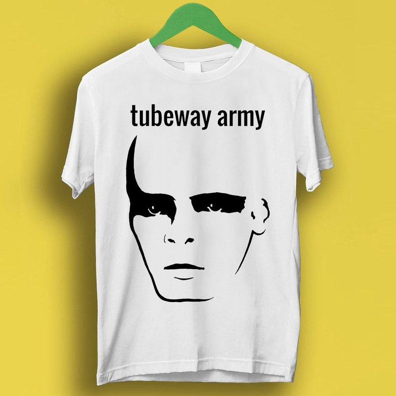 Tubeway Army Punk Rock Meme Gift Funny Shirt Style Gamer Cult Movie Music Shirt P1334