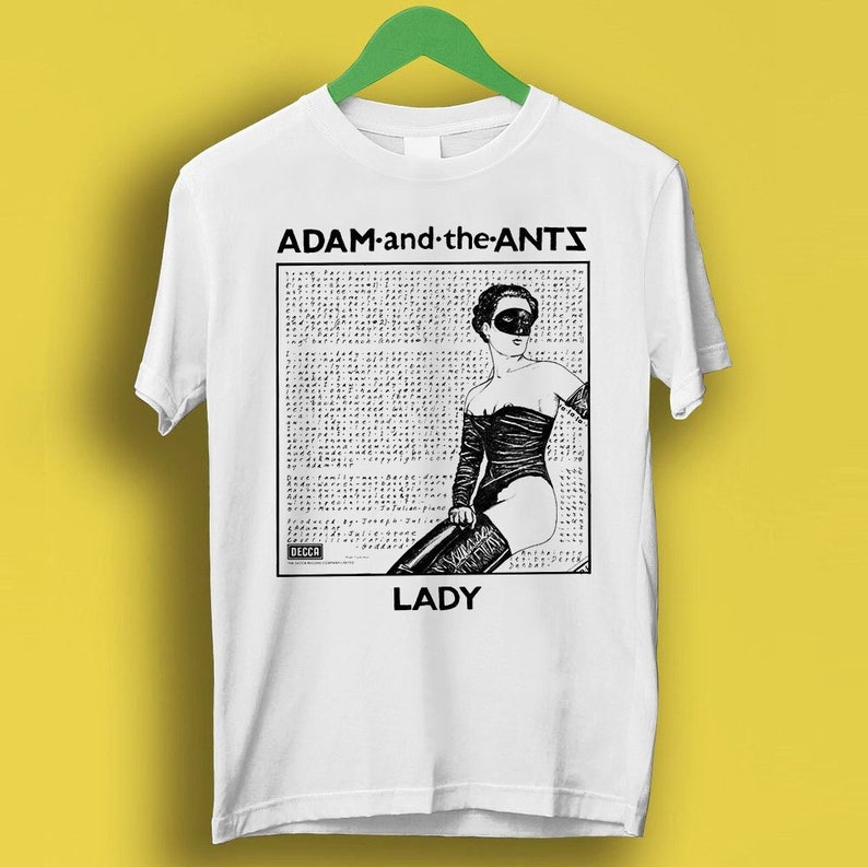 Adam Ants Lady Super Cool Hipster Best Gift Men Women Music Shirt Shirt P1146