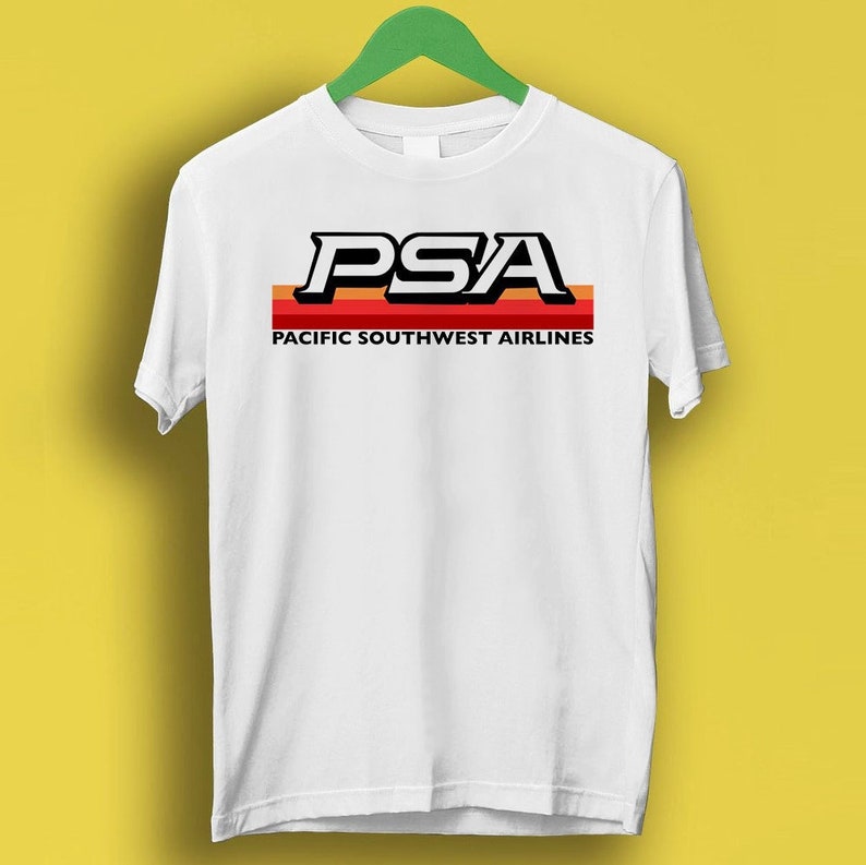 Pacific Southwest Airlines Psa Super Cool Hipster Best Gift Men Women Music Movie Shirt Shirt P1185