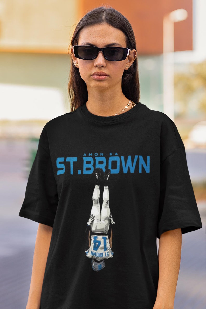 Amon-Ra St Brown Headstand Shirt Sweashirt High-Quality Vintage-Inspired Design