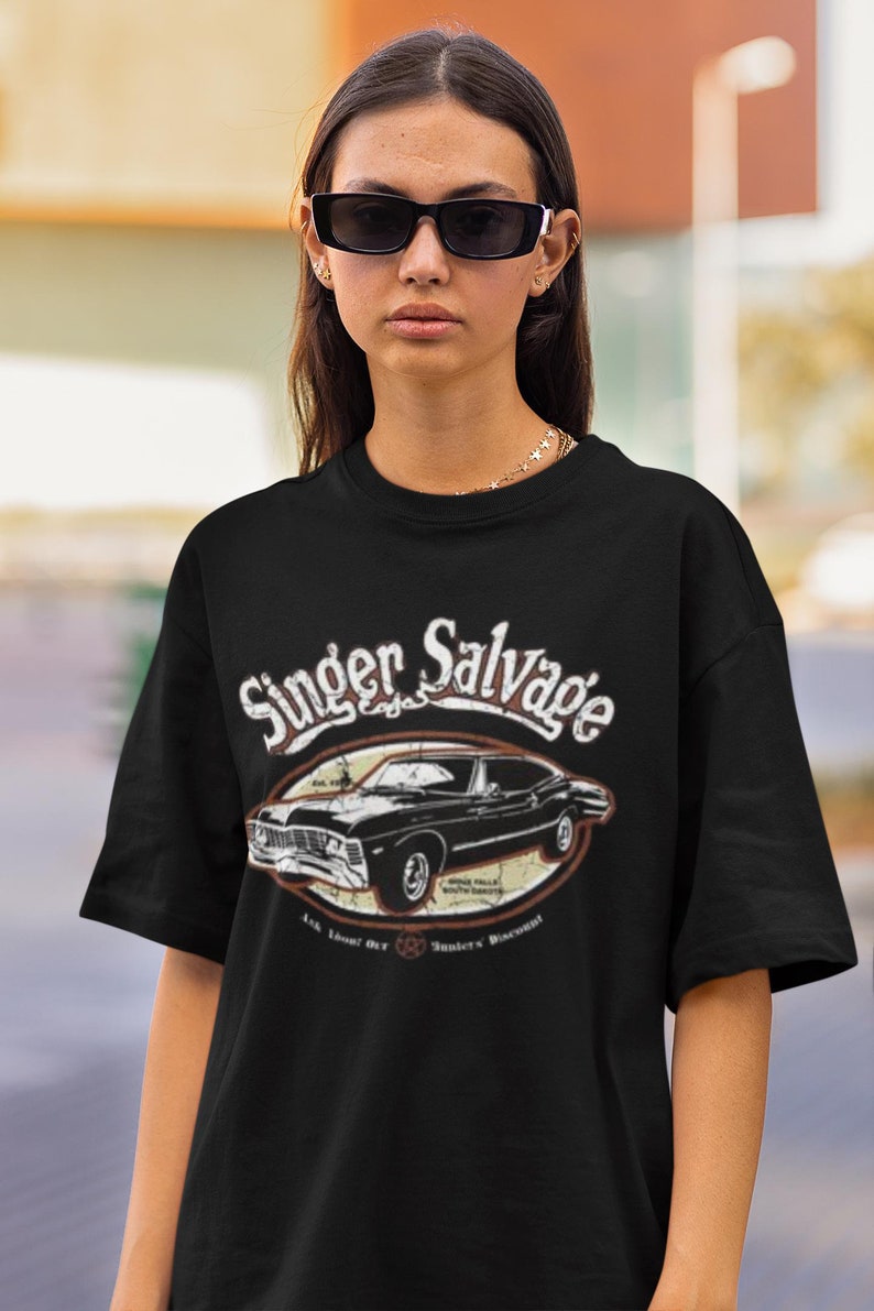 Vintage Supernatural Singer Salvage Shirt Dean Winchester Shirt Dean Winchester Shirt