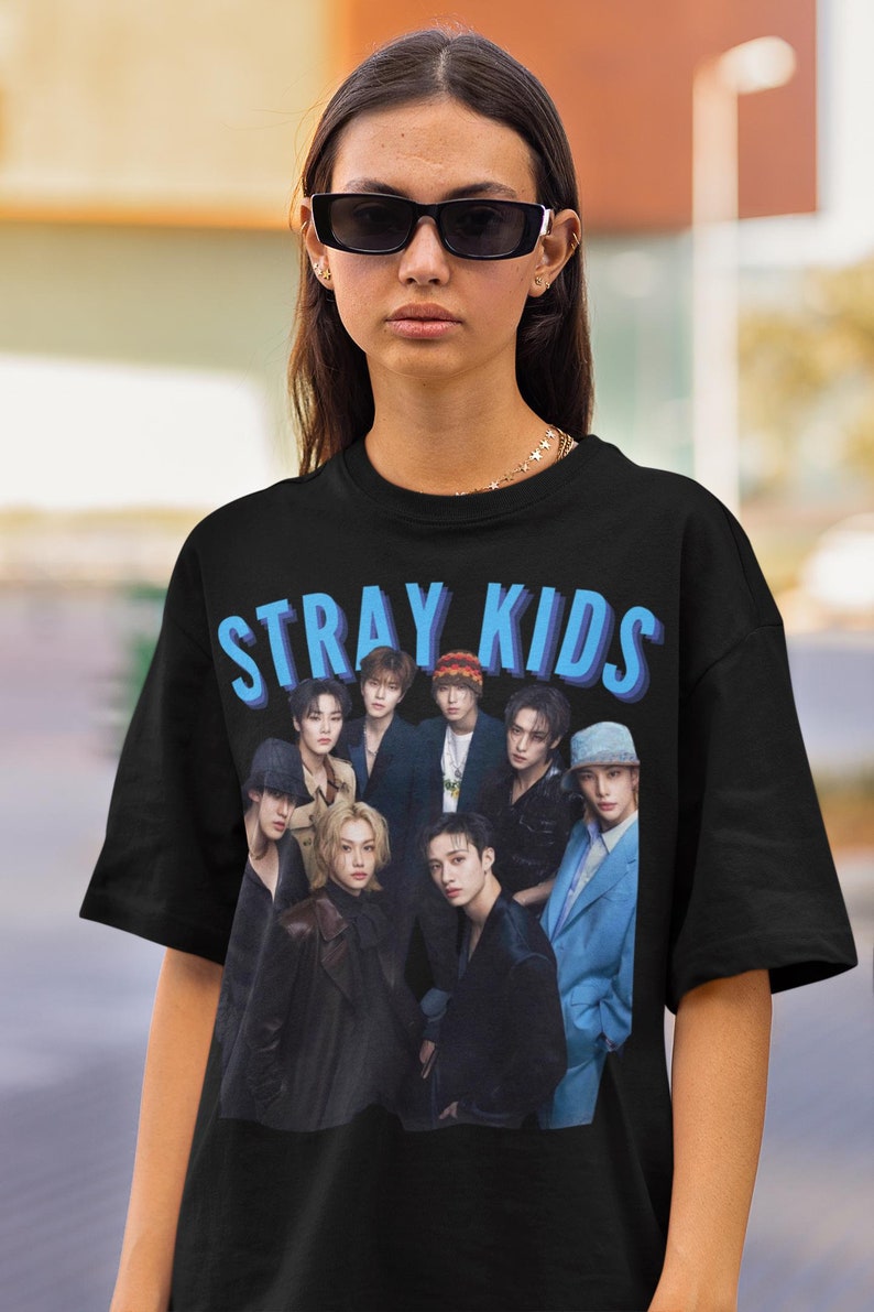 Limited Stray Kids Vintage Shirt Singer Homage Shirt