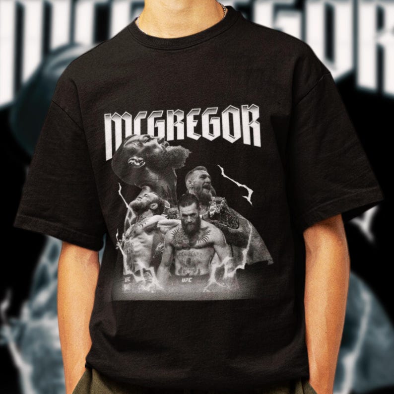 Conor Mcgregor Shirt - Retro Ufc And Boxing Fan Gear - Ufc Legend Boxing And Wrestling Fan Gear