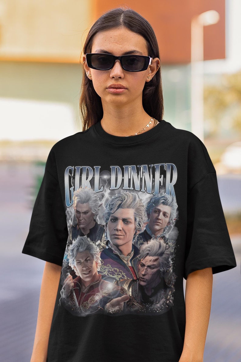 Limited Astarion Baldur'S Gate 3 Girl Dinner Shirt And Sweashirt! Perfect Gift For Fansozy Trendy