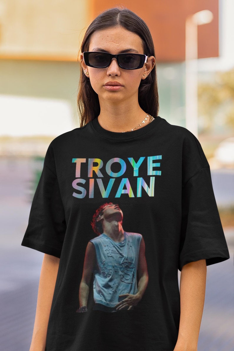Timothe Chalamet Troye Sivan Shirt Troye Sivan Graphic Shirt Celebrity Fan Shirt