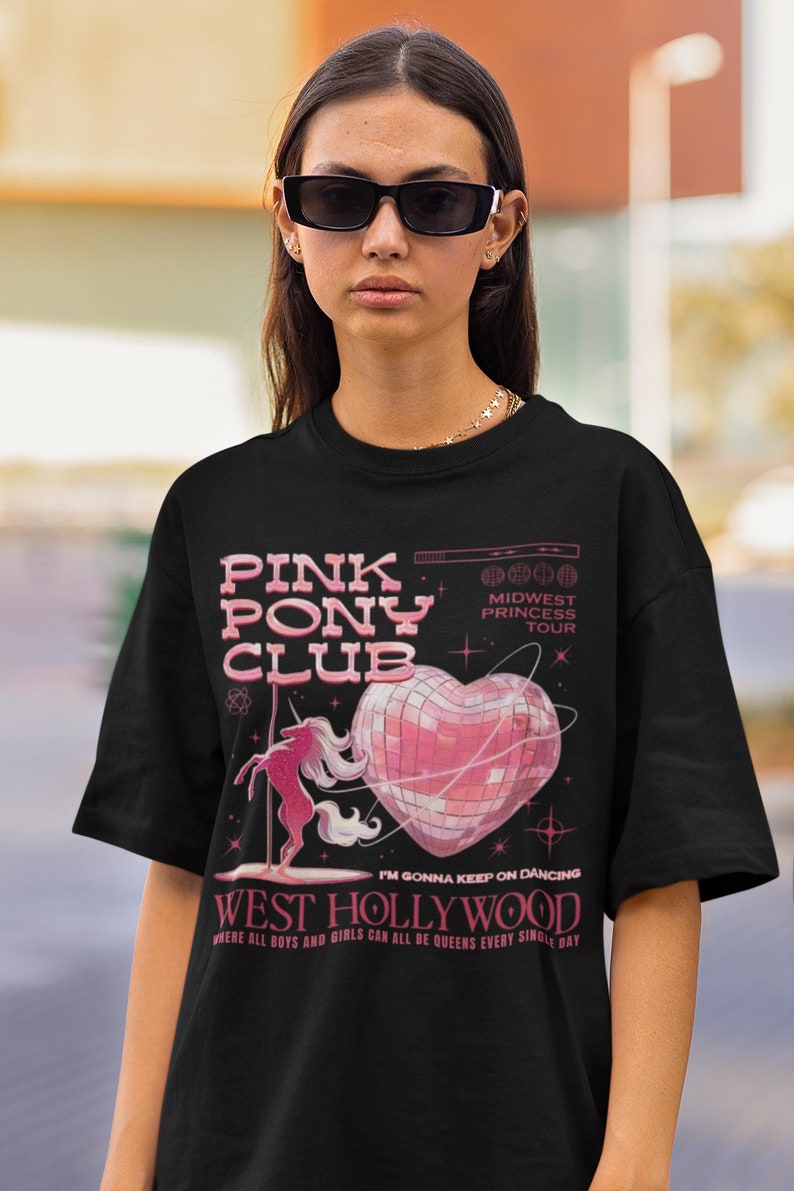 Chappell Roan Shirt Pink Pony Club Shirt Midwest Princess Tour