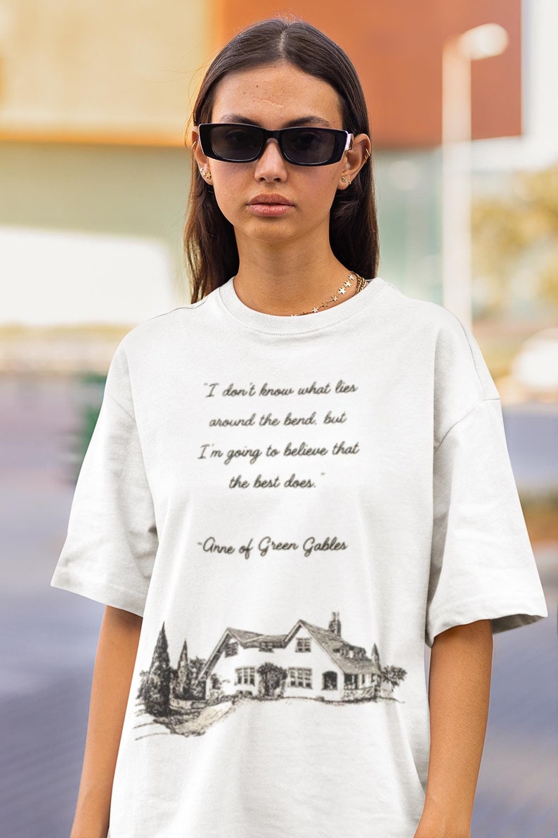 Green Gables Fandom Shirt Bookstagram Sweashirt Light Academia Sweater Literary Gift Bookish Crewneck Literature Shirt Reading