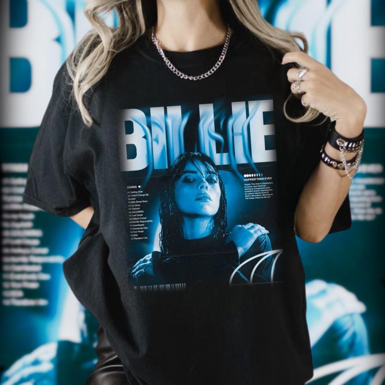Billie Eilish Shirt  Iconic Graphic Shirt For Music Lovers And Eilish Fans