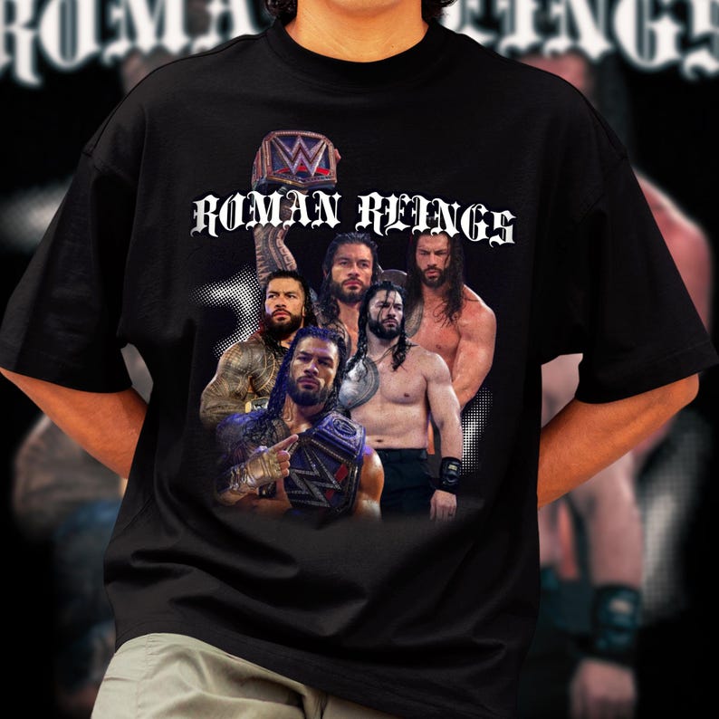 Roman Reigns Shirt- Perfect Merch For Wwe And Wrestlemania Fans