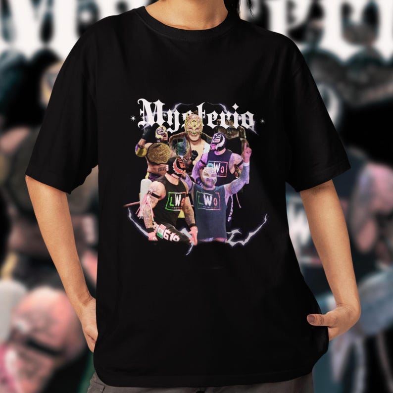 Rey Mysterio Wrestling Shirt-Perfect Wrestling Gift For Wwe Fans