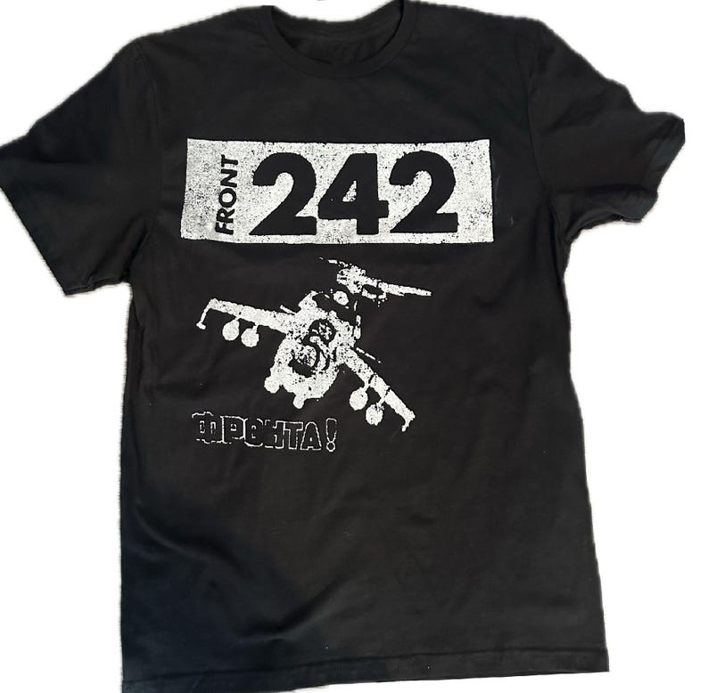 Front 242 Distress Shirt