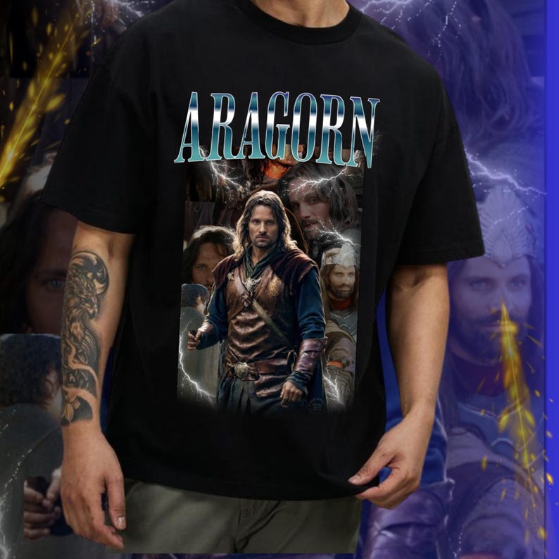 Aragorn Shirt, Lord Of The Rings Inspired Shirt, Lotr Aragorn Cosplay Shirt, Gifts For Lotr Fans