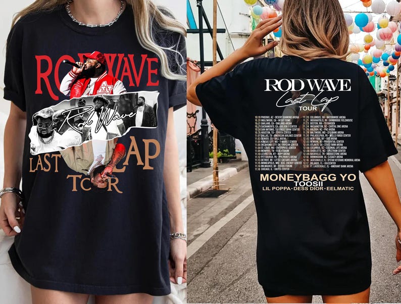 Rod Wave Rapper Shirt Rod Wave Shirt Rod Wave Last Lap Tour Shirt